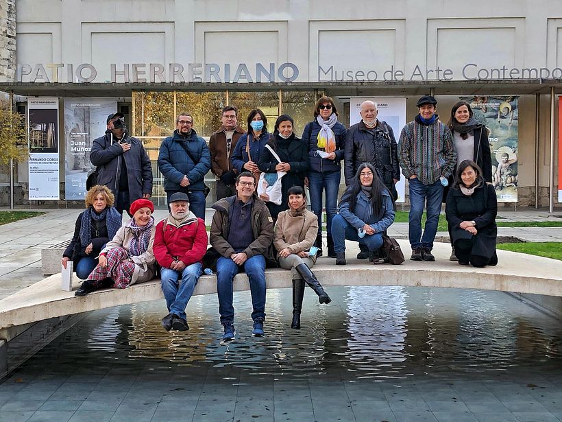 20 de noviembre de 2021. interpretando la obra de Juan Núñez