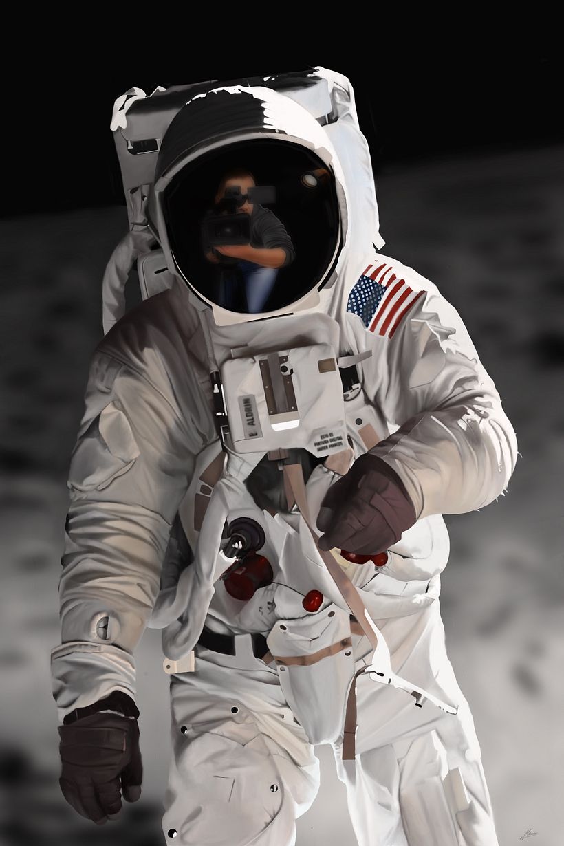 El hombre no estuvo en la Luna.