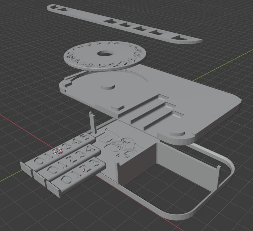 3D Exploded view