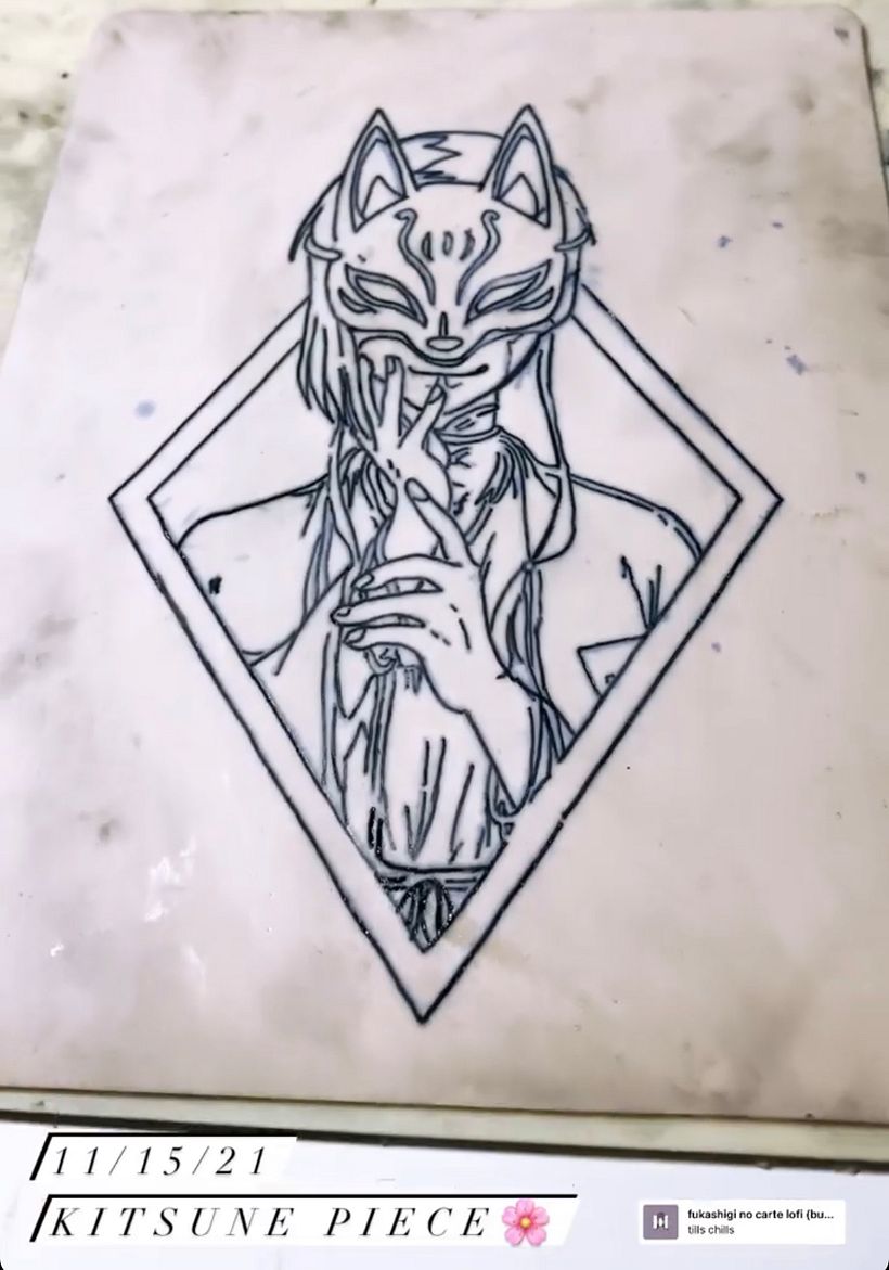 My project in Tattoo for Beginners course 6