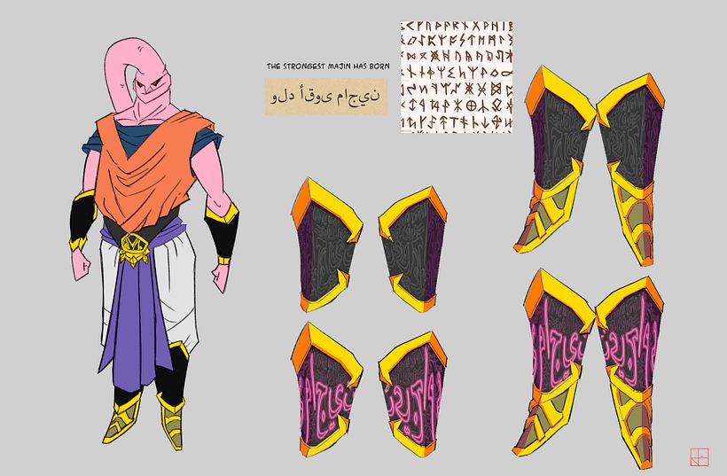 "The Strongest Majin is Born!" 12