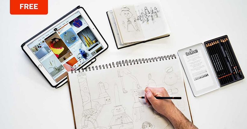 Animator and illustrator Laurie Rowan shares his free Guide packed with tips for designing 3D characters.
