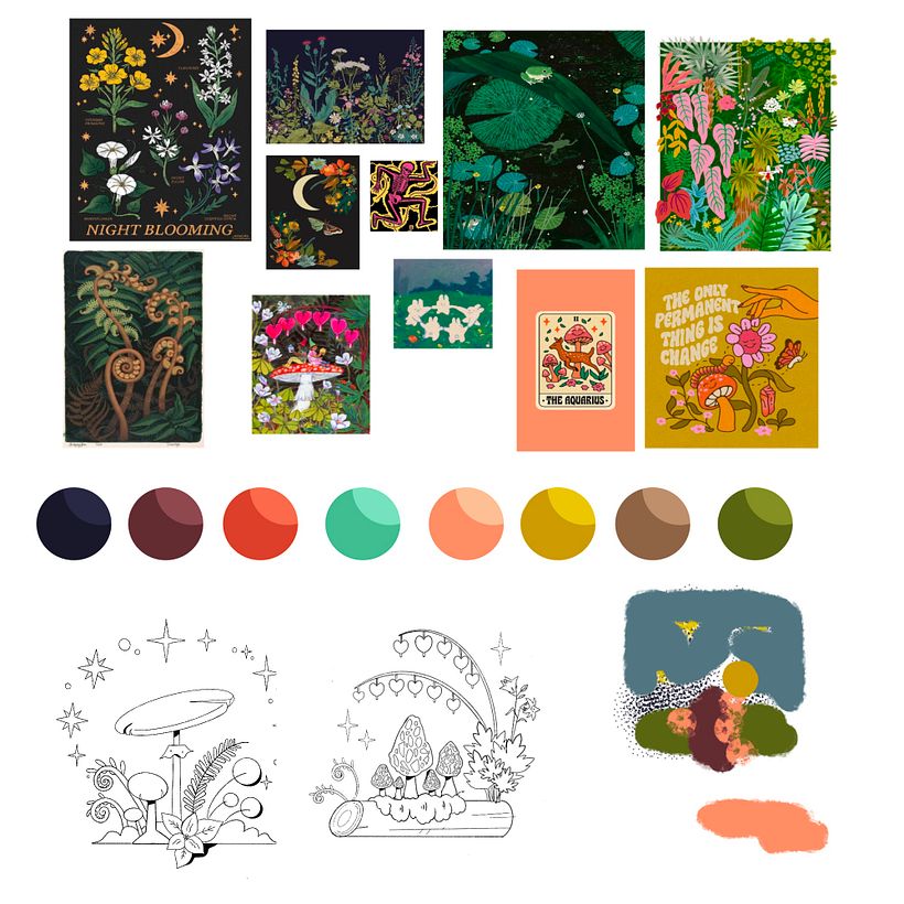 Colour Inspiration and exploration