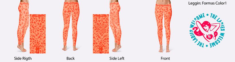 Elaboración de Leggins para Ropa deportiva para TLW 1
