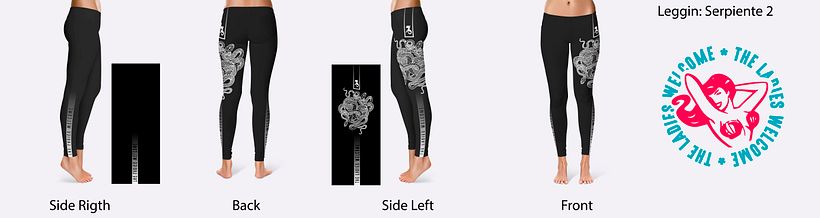 Elaboración de Leggins para Ropa deportiva para TLW 3