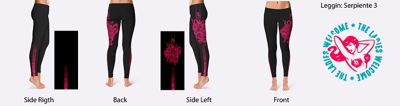 Elaboración de Leggins para Ropa deportiva para TLW 4