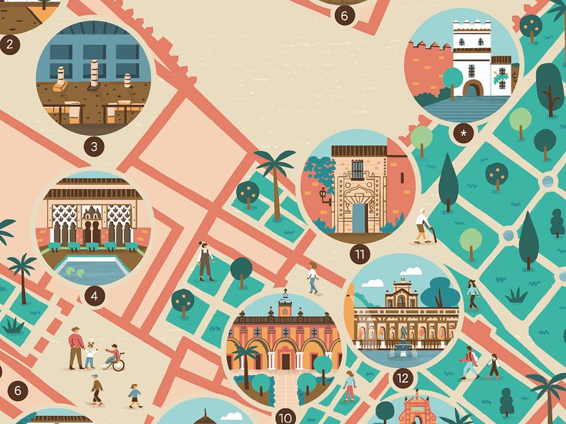 Mi Proyecto del curso: Retratos de ciudades en color: ilustra tu lugar favorito 7