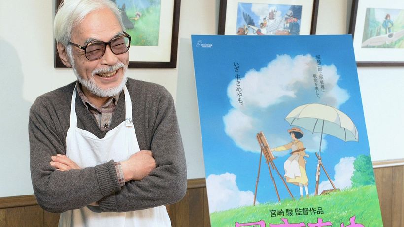 Hayao Miyazaki em uma foto de arquivo