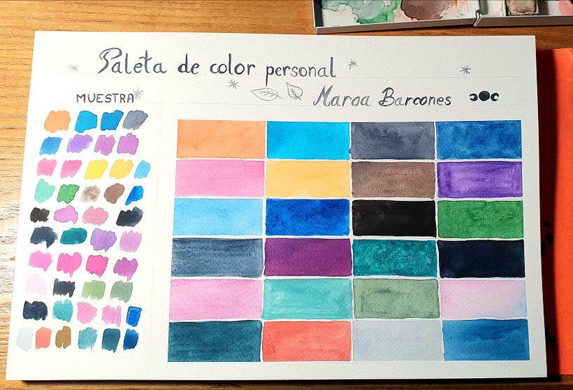 Mi paleta personal.