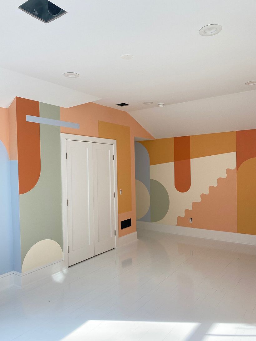 Interior Mural for Change & Co. 3