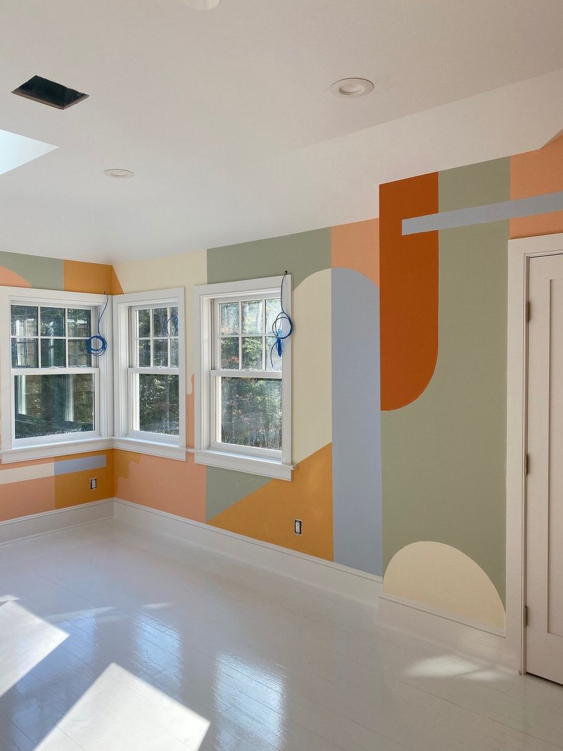Interior Mural for Change & Co. 5