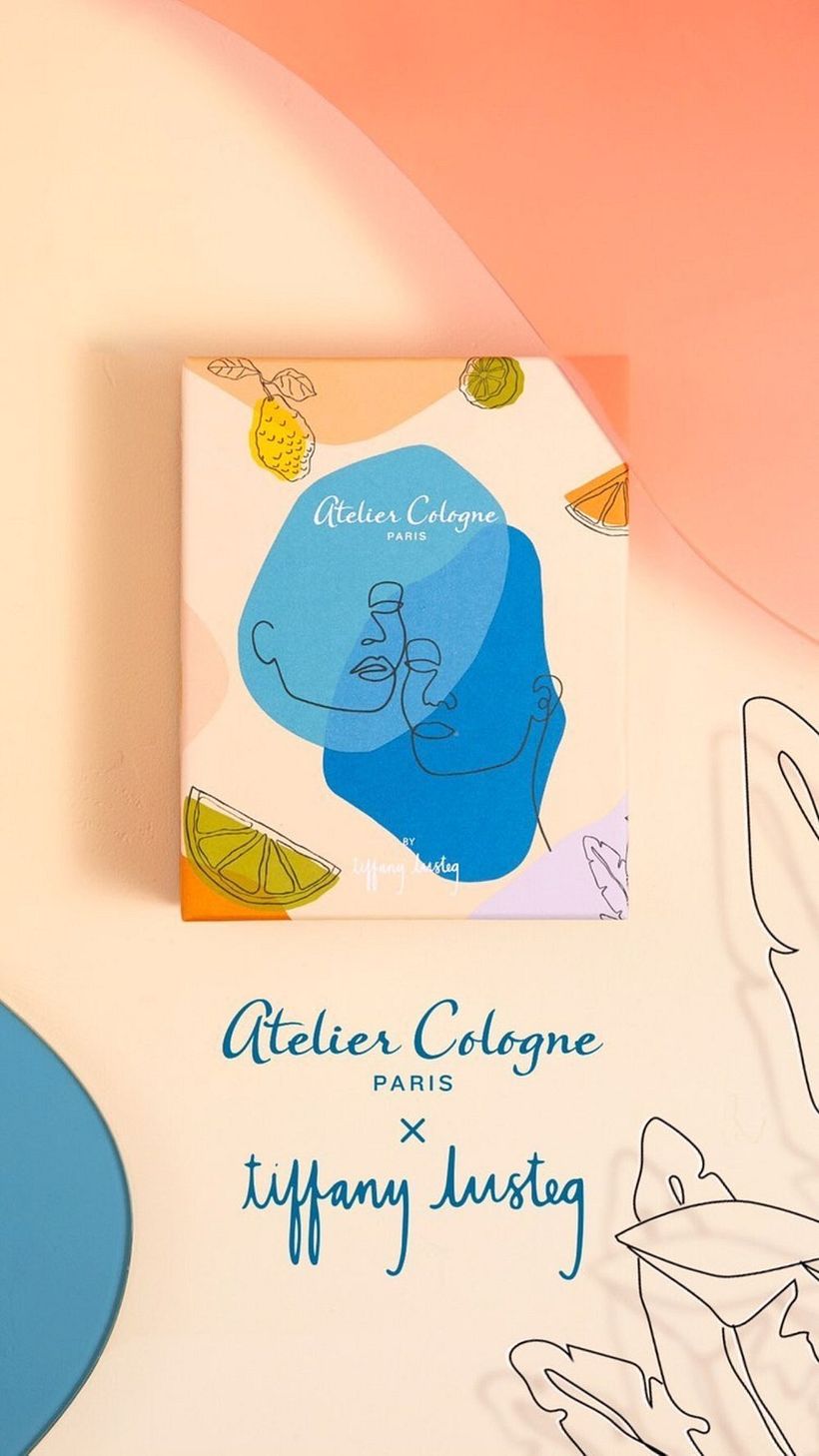 Digital Artwork Product Collaboration with Atelier Cologne Paris 1