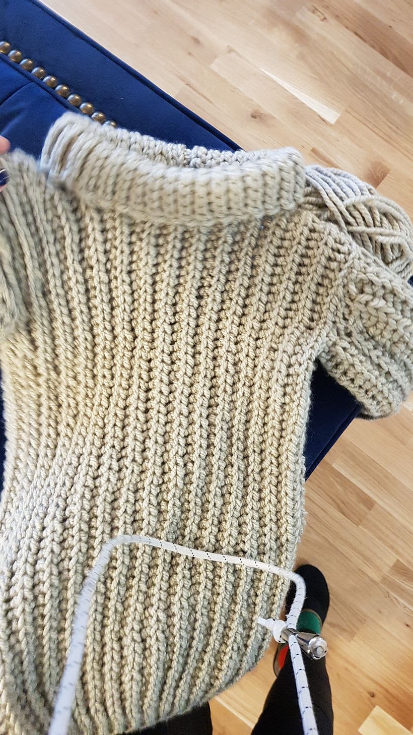 My project in Creating Garments Using Crochet course 1