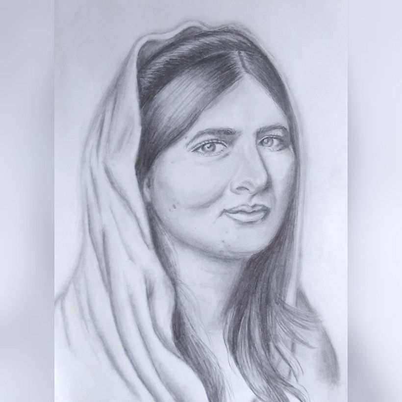 Meu projeto do curso: Desenho de retrato artístico: capture expressões autênticas 2