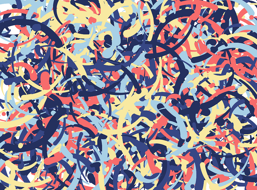 My project in Creative Coding: Making Visuals with JavaScript course! 5