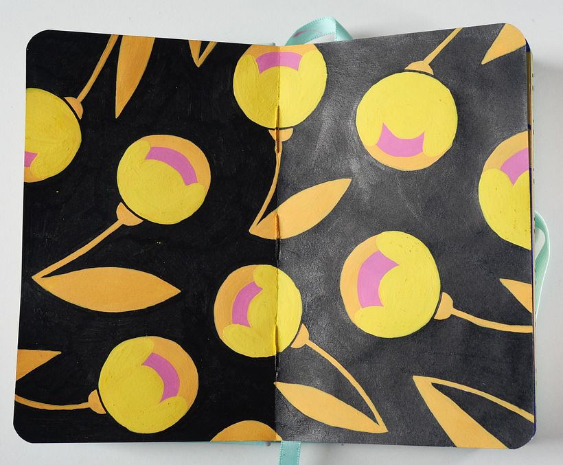 My project in Botanical Patterns in a Sketchbook: Conquer the Blank Page course 2