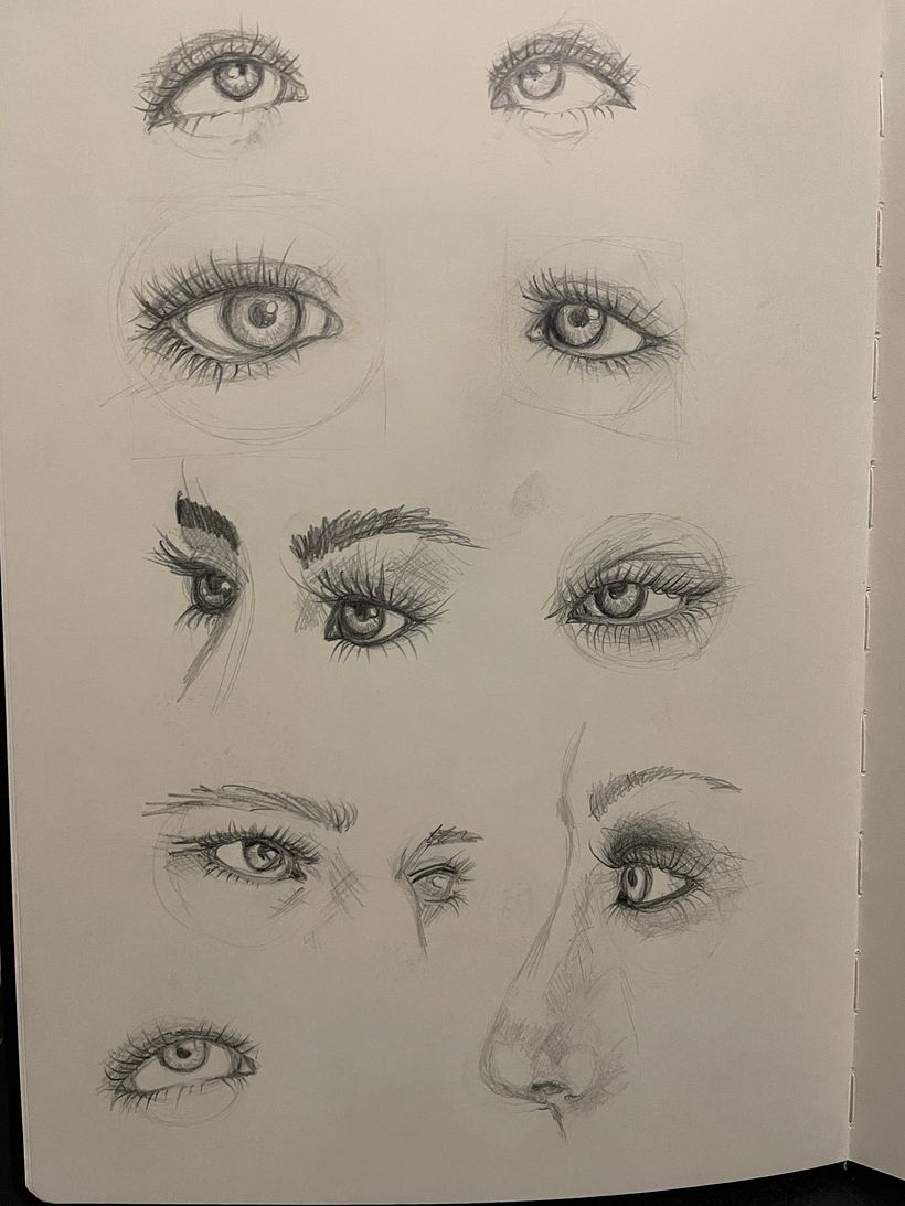 1 Woche Augen üben