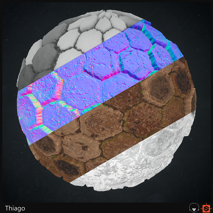 Meu projeto do curso: Introdução à criação de texturas com o Substance Designer 2