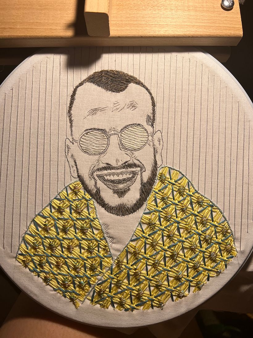 My project in Creation of Embroidered Portraits course 1