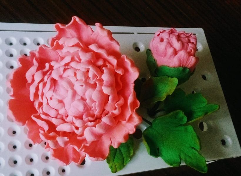 Mi Proyecto del curso: Flores de azúcar para cake design 6