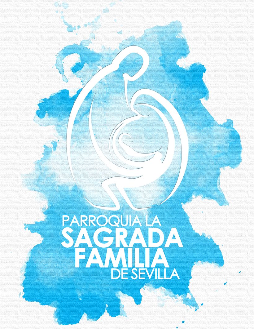 Creación Logotipo Parroquia Sagrada Familia de Sevilla 3