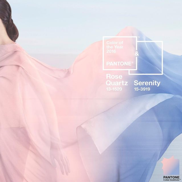 A combination that represents “mindfulness and well-being”. Image credit: @pantone via Instagram.