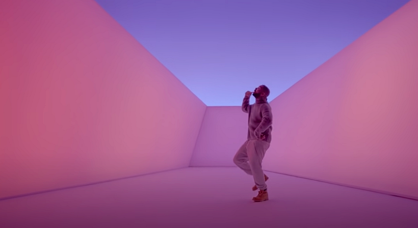 A clip from Drake's 2015 "Hotline Bling" music video. Image credit: Vevo.