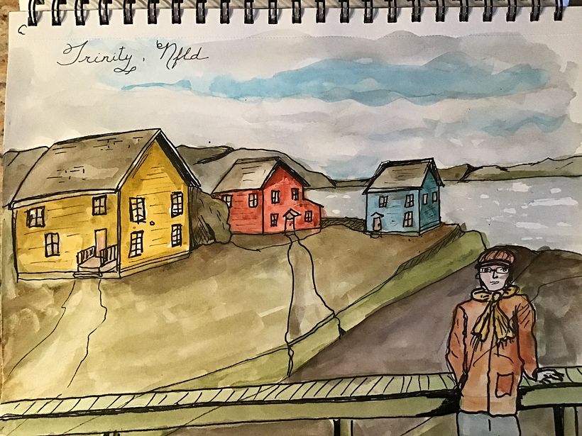 My project in Artistic Watercolor Sketching: Dare to Express Your Ideas course 2