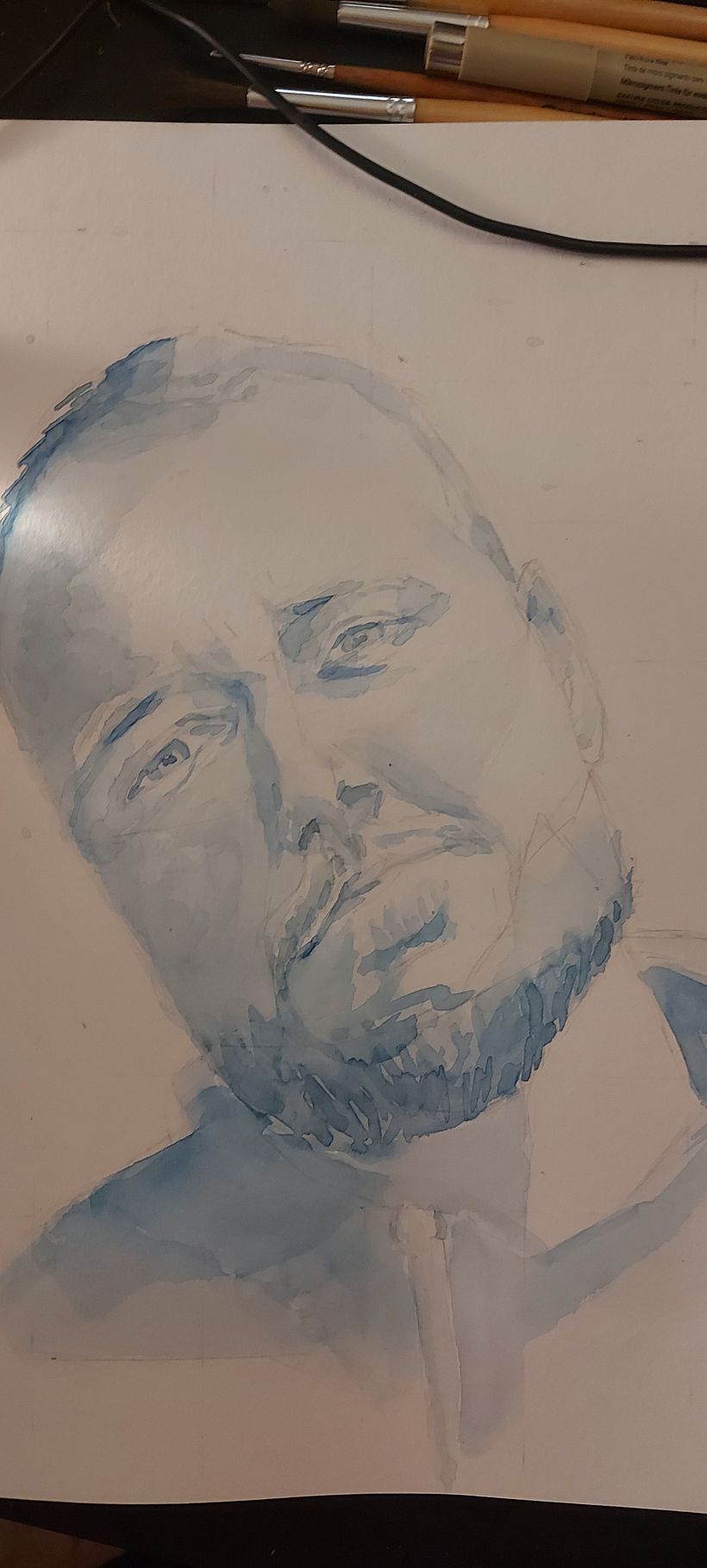 My project in Artistic Portrait with Watercolors course 5