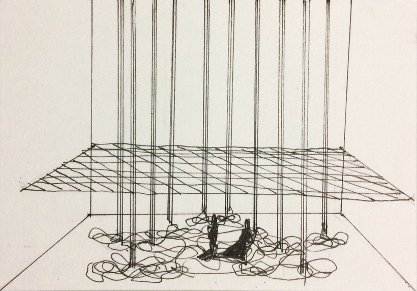 Set design proposal - Bodas de sangre 7
