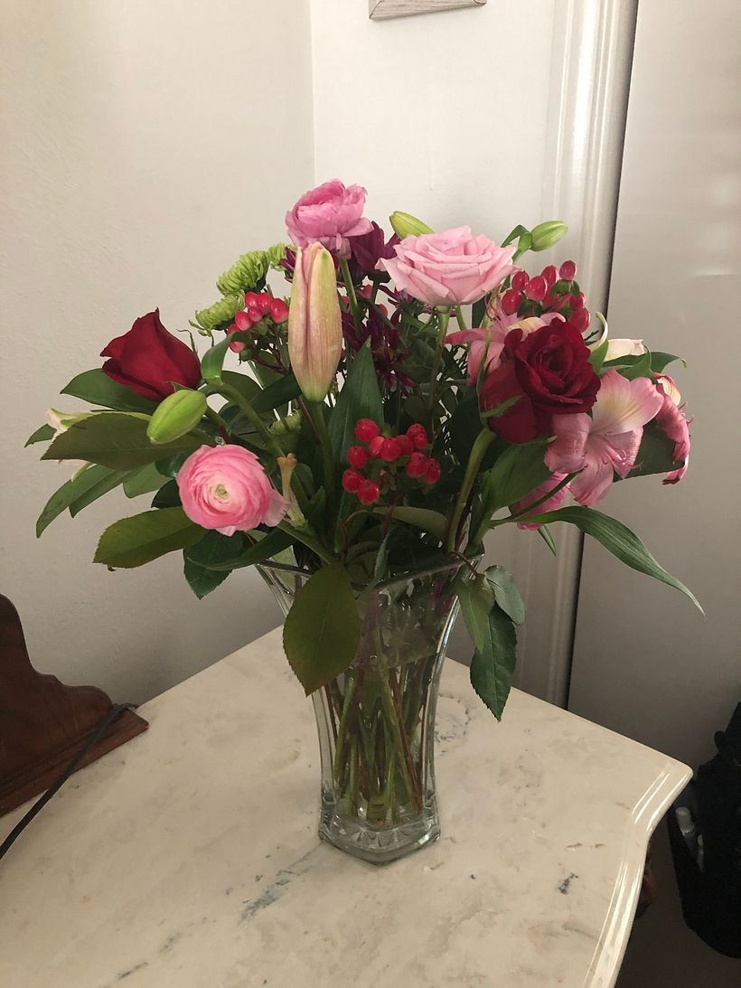 My project in Floral Arrangement Design with Seasonal Blooms course 1