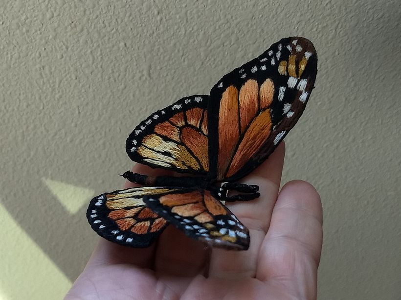 My project in Realistic Embroidery Techniques course 2