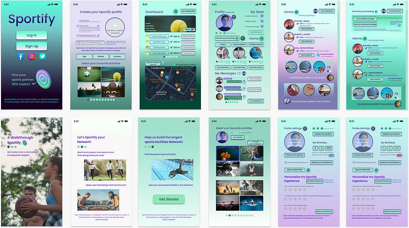 My project in App Design: Prototyping for Beginners course 2