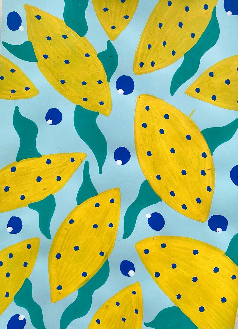 My project in Botanical Patterns in a Sketchbook: Conquer the Blank Page course 2