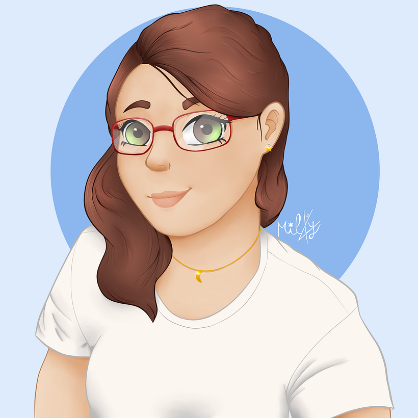 Il mio progetto del corso: Ritratto di personaggi femminili con Procreate 1