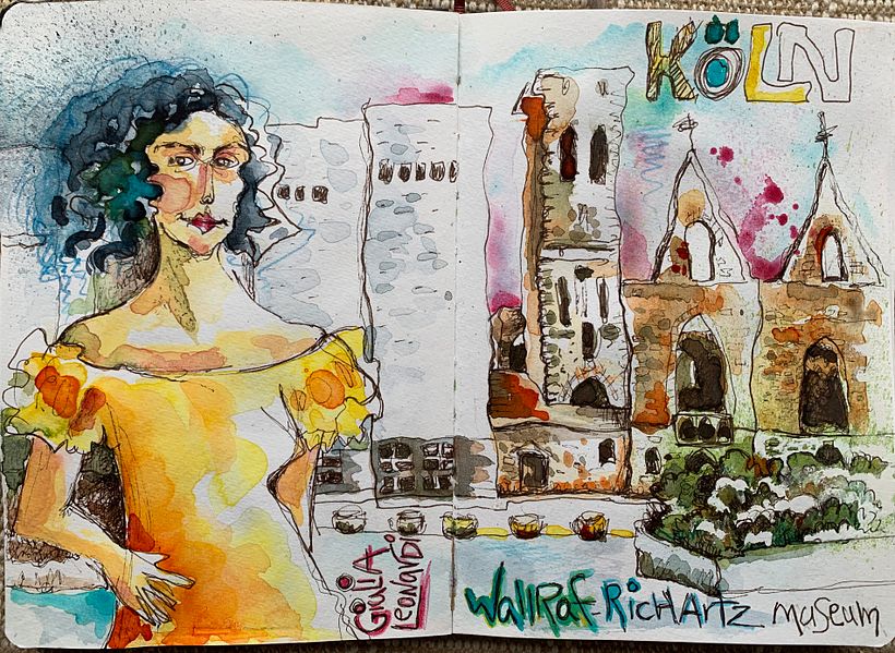 My project in Artistic Watercolor Sketching: Dare to Express Your Ideas course 1