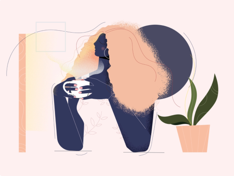 Coffee with Nature: My Project in Bring Playful 3D Illustrations to life. 4