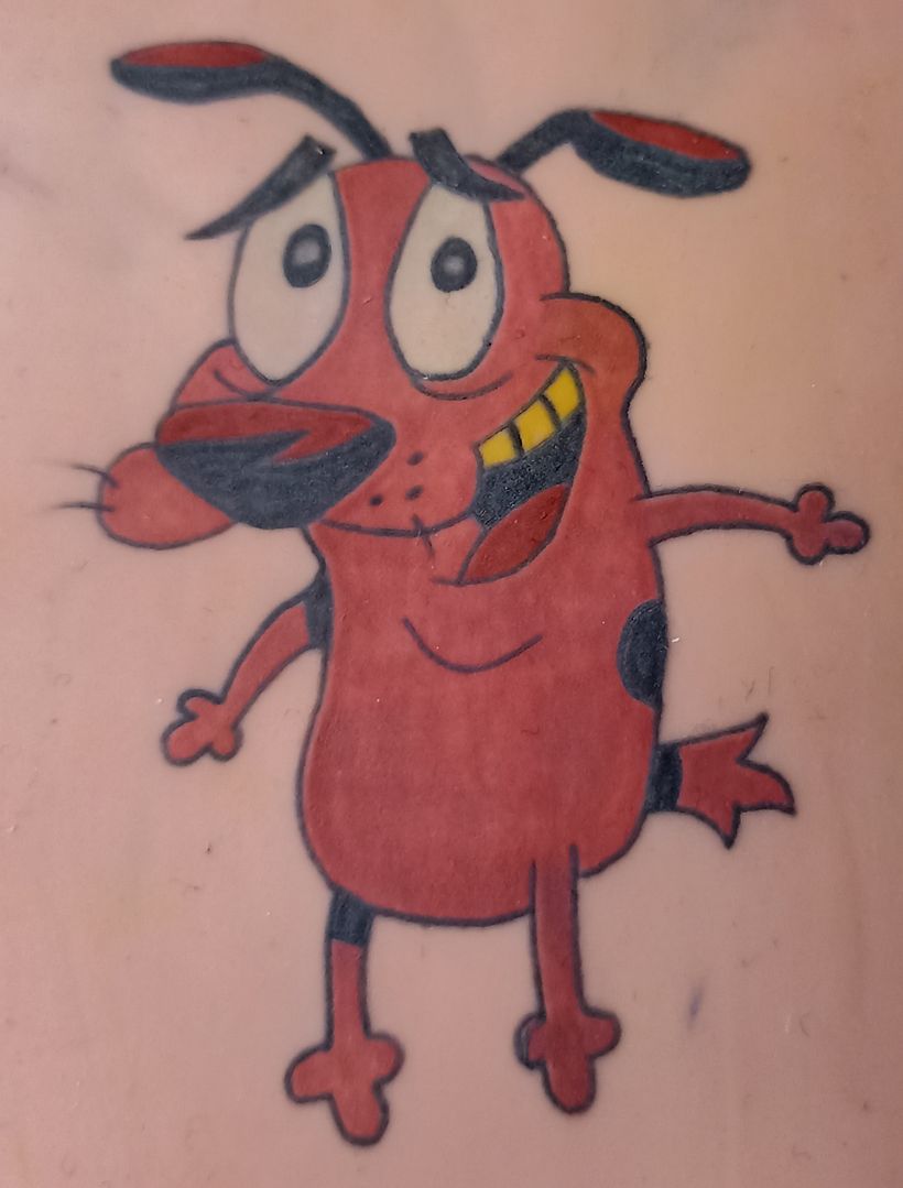 Coraje, el perro cobarde 