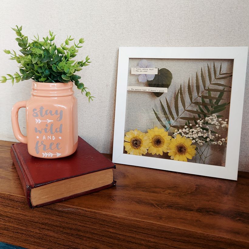 Meu projeto do curso: Técnicas básicas para prensar flores e plantas 2