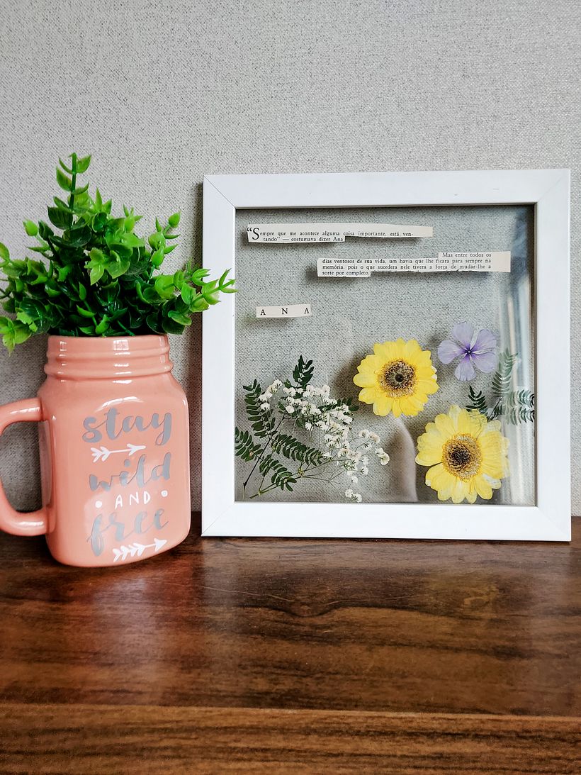 Meu projeto do curso: Técnicas básicas para prensar flores e plantas 8
