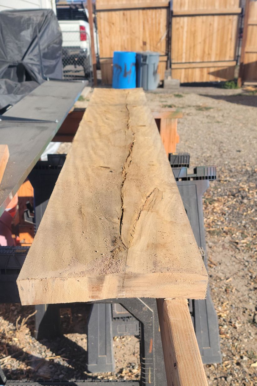 This is the white oak that I used for this project. 