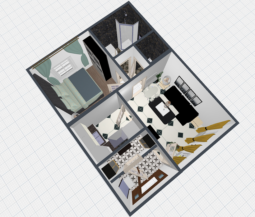 My project in Interior Design from Start to Finish course 2