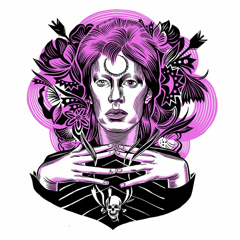 David Bowie Portrait 1