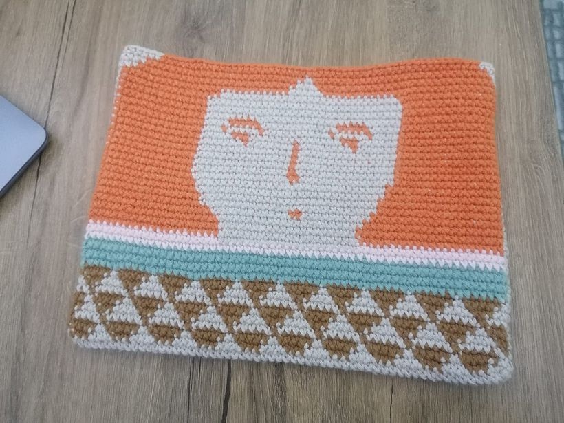 My project in Tapestry: Crochet Techniques for Drawing with Thread  course 2