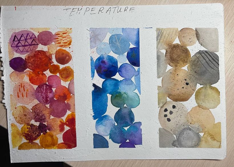 My project in Creation of Color Palettes with Watercolor course 4