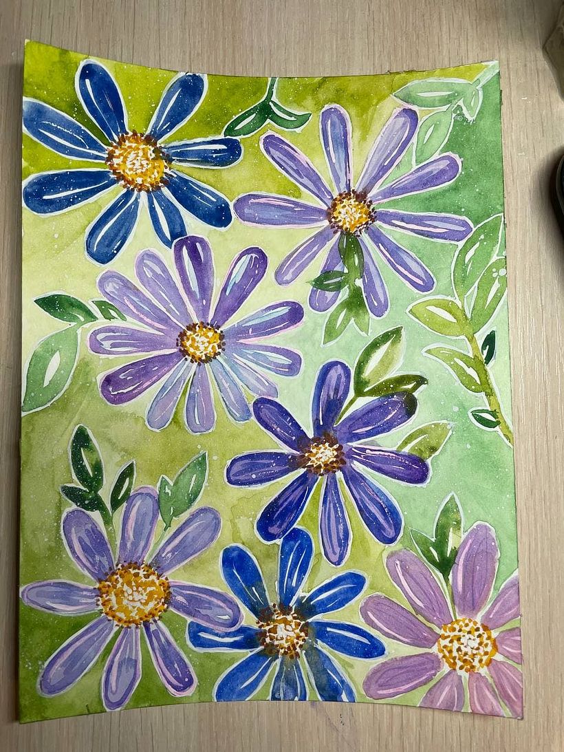 My project in Creation of Color Palettes with Watercolor course 7