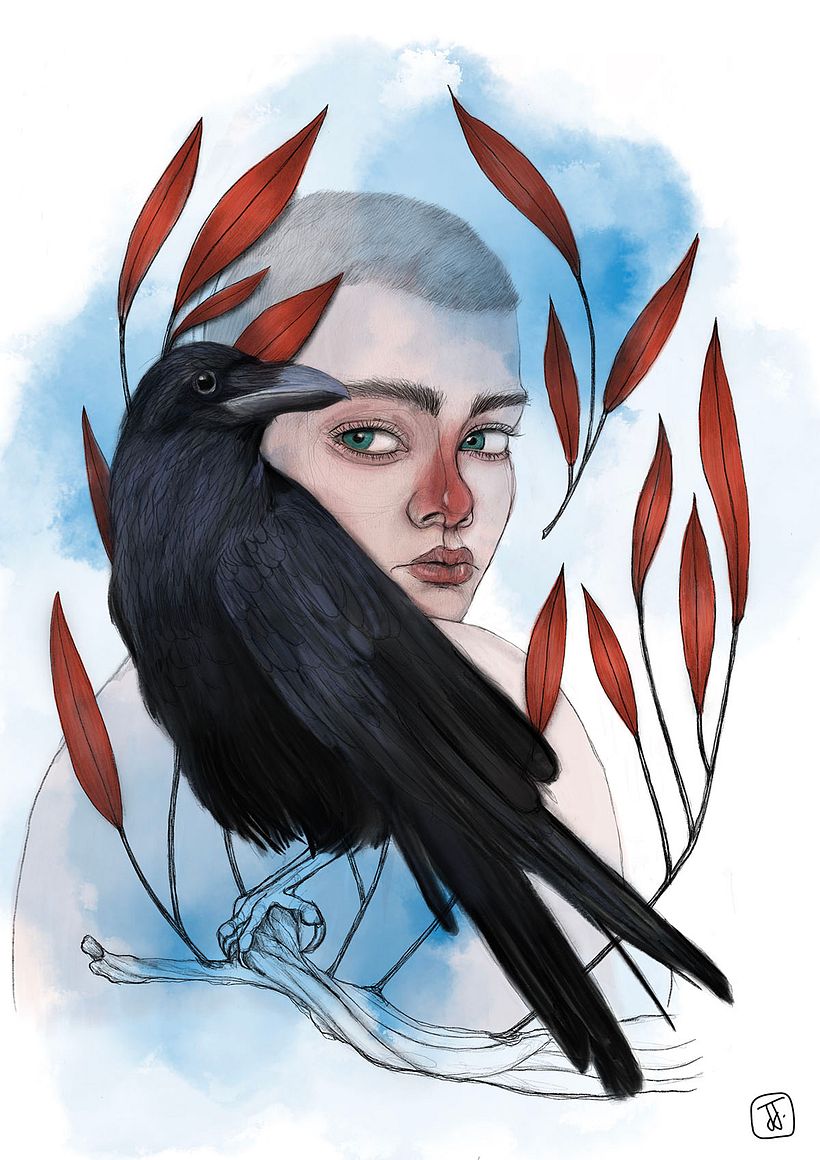 My project in Illustrated Portraits with Procreate course 2