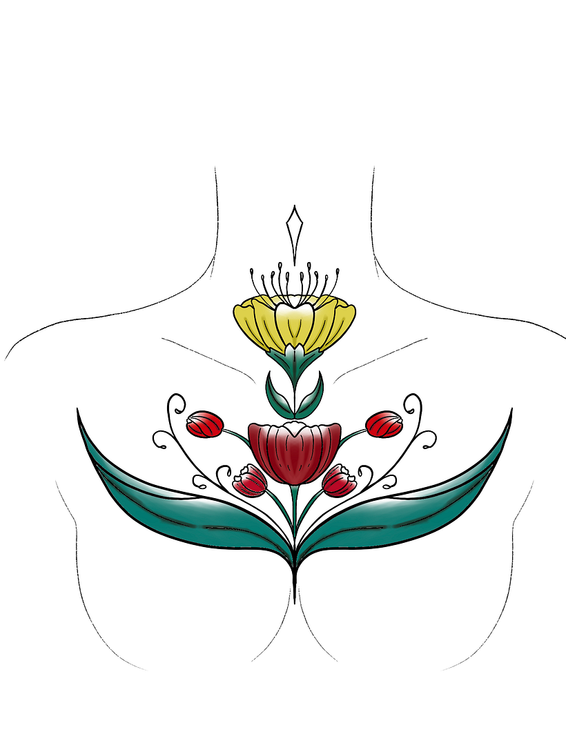 Mi Proyecto del curso: Diseño de tatuajes botánicos con Procreate 2