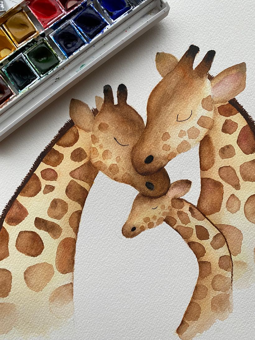 Giraffe - new born 2