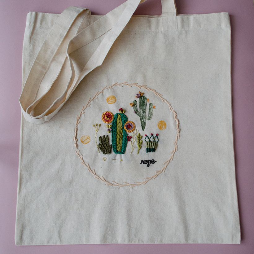 My project in Advanced Embroidery Techniques: Stitches and Compositions with Volume course 1